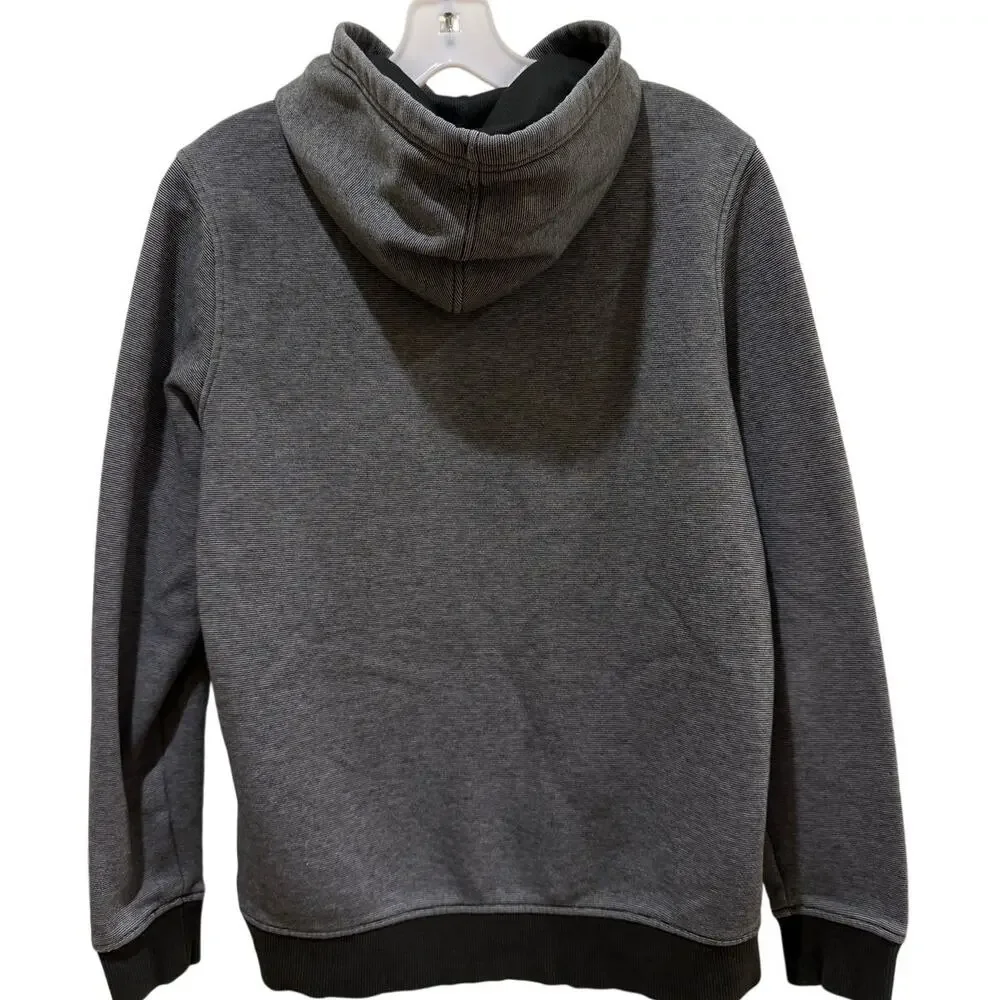 Under Armour Youth‎ Small ColdGear Hoodie Gray Fitted Athletic